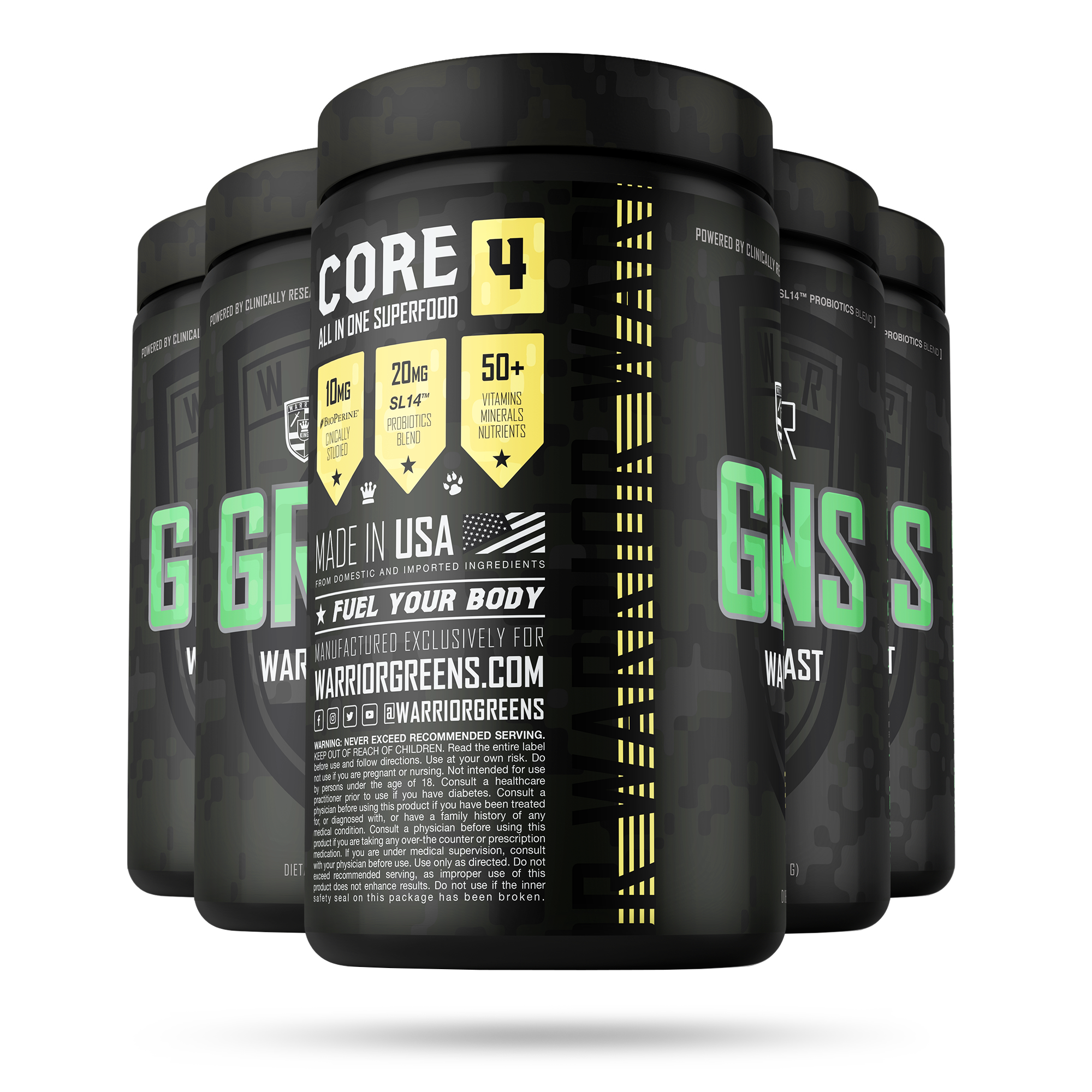 Warrior Lemon Blast - 6 Pack