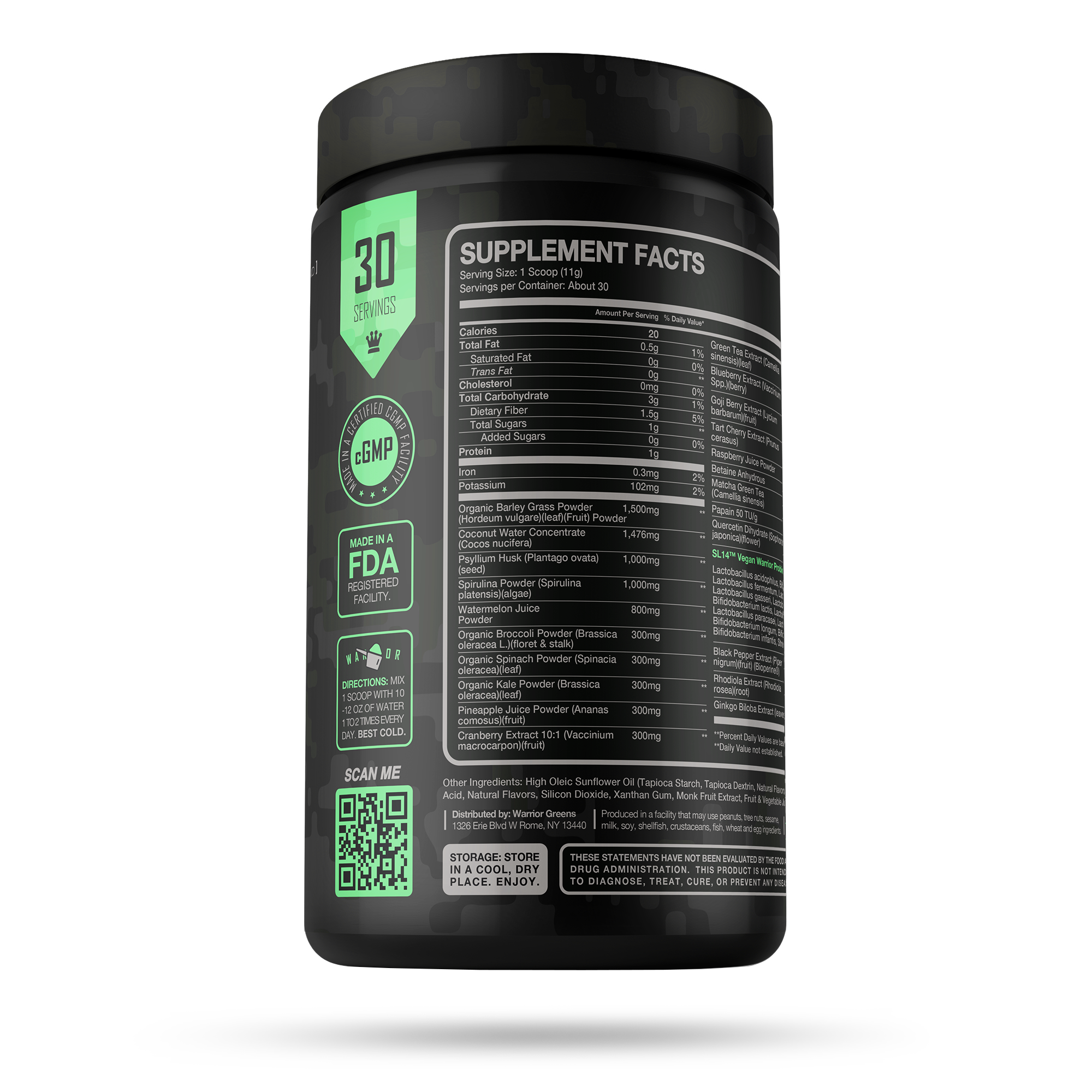 Warrior Lemon Blast (Add-on & Save)